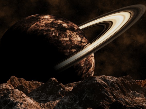 Der Saturn - Dieser Planet steht im Horoskop für Ordnung, Disziplin und Durchhaltevermögen und wird daher dem Feld "Beruf" zugeordnet. 