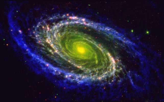 Eine Spiralgalaxie ähnlich der in der wir leben